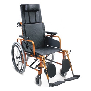 <span class=keywords><strong>Ortopedia</strong></span> médico plegable manual elevar reposapiés con silla de ruedas con respaldo reclinable - Product Image 2