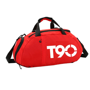 Fashionable Women's Men's Sports Fitness Polyester Classic Silk Screen Printed Water-Repellent Zipper Closure Interior Backpack