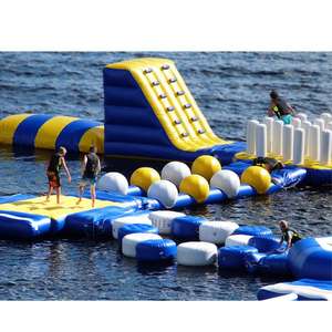 Parc aquatique gonflable flottant personnalisé conception de parc aquatique jeux aquatiques gonflables d'extérieur parc aquatique gonflable par Cheer Amusement - Product Image 1