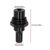 Valve PCV noire haute durabilité adaptée aux moteurs BMW E90 E91 E60 série N54 bi-turbo, kit de remplacement de valve PCV amélioré et durable