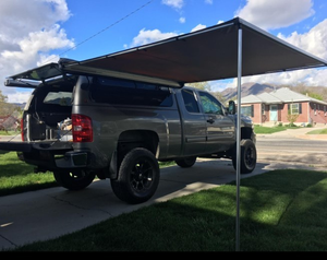 WOQI Offre Spéciale contre <span class=keywords><strong>le</strong></span> <span class=keywords><strong>vent</strong></span> et la pluie SUV ÉTANCHE Auvent De Voiture Côté tente Avec Accessoires - Product Image 6