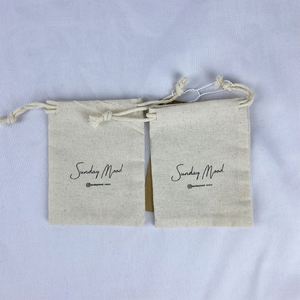 Reusable Cotton <b>Drawstring</b> Bag Natural Color <b>Drawstring</b> <b>Pouch</b> Eco-friendly Dust <b>Drawstring</b> <b>Pouch</b> Wholesale Promotion - Product Image 5
