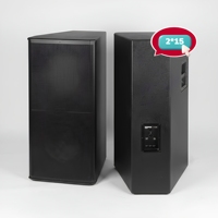 Haut-parleurs DJ professionnels 1000W à double woofer large bande de 15 pouces, enceintes passives électroniques pour performance scénique audio