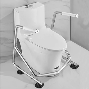 Reposabrazos para Inodoro, Barra de Seguridad Antideslizante para Personas Mayores, Inodoro sin Perforaciones, Ventosa para Inodoro Doméstico para Personas Mayores - Product Image 6