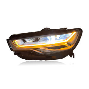 Fari Anteriori SJC Full LED Modificati per <span class=keywords><strong>Audi</strong></span> <span class=keywords><strong>A6</strong></span> C7 12-15, Aggiornamento Fanali, Accessori Auto, Sistema di Illuminazione Plug and Play - Product Image 6
