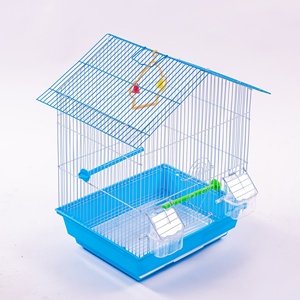 Volière extérieure pour oiseaux, grande cage pour animaux de compagnie pour jardin et patio, pour perroquets et pigeons, cage galvanisée résistante aux intempéries - Product Image 6