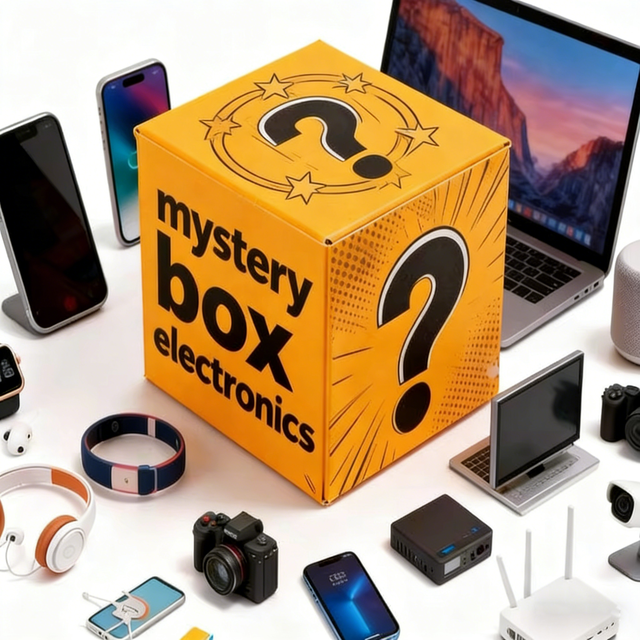 High-End Electronics Mystery Box Including Smartphones Smartwatches Drones TVs Exclusive 3-Day Shipping Great Profit Margin