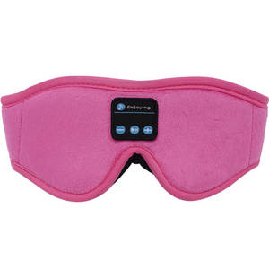 Mặt Nạ Ngủ Bluetooth Không Dây Tai Nghe Âm Nhạc Bóng Râm Bộ Nhớ Ngủ Bông Miếng Bọt Biển 3D Mặt Nạ Mắt Stereo - Product Image 5