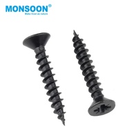 Vis autotaraudeuses noires collées pour cloisons sèches MONSOON China Hardware Wholesale