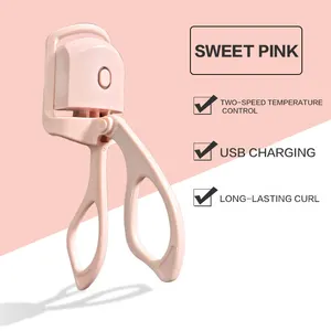 Eyelash Heat Curler Heated Eyelash Curler Custom Logo Heated Eye Lash Curler Electric