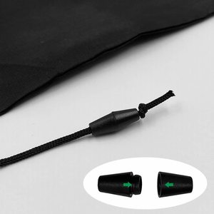 플라스틱 끈 안전 버클, 끈 목걸이 팔찌용 코드 버클 로프 부착 버클 - Product Image 3