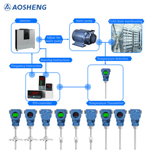 Hochpräziser Explosionsgeschützter 4-20mA Ausgang Temperaturtransmitter mit RTD PT100 Sonde, Geeignet für Industrielle HVAC-Systeme - Product Image 4