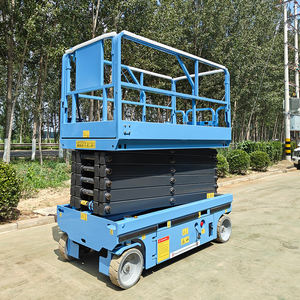 Самоходный Электрический Стальной ножничный подъемник 4-22 м 320 кг 500 кг воздушная Рабочая платформа для складской загрузки - Product Image 3