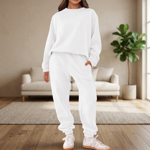 Ensemble de survêtement d'entraînement uni grande taille léger et respirant pour l'été, sous-vêtement, prix de gros, conception personnalisée OEM - Product Image 4
