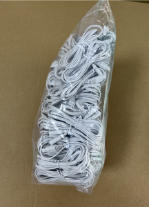 Kabel pijat tubuh terapi Digital kabel TENS Unit 2-in-1 Putih dengan kabel elektroda Plug-In dinding bagus untuk produk pijat - Product Image 6