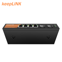 Commutateur Ethernet Multi-Giga 2.5G avec 4 Ports RJ45 100/1000/2500 Mbps et 2 Ports SFP 10G pour NAS 2.5G, Point d'Accès WiFi 6, Gaming et Scénarios Vidéo 4K