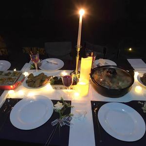 Lot de 100 assiettes jetables robustes BST de 7,5 et 10,25 pouces, durables, rondes, blanches, pour dîner et salade, parfaites pour Thanksgiving - Product Image 3