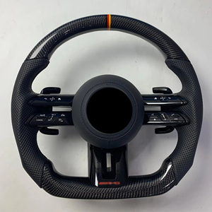 Tương thích Mercedes-Benz w206/W205/w204/W222/W223/W213/w177/w463 <span class=keywords><strong>AMG</strong></span> GT gls63 SL63 A45 <span class=keywords><strong>AMG</strong></span> da sợi Carbon thể thao chỉ đạo - Product Image 1