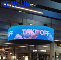 Écran LED intérieur KENSUN P3, mur vidéo LED couleur pour la publicité commerciale et les événements
