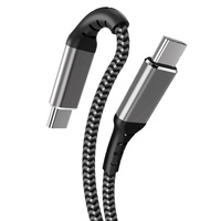 Livraison Gratuite 3A 60W Smart Phone Usb3.2 Gen1 5Gbps Type C Câble en Nylon Charge Rapide Type C Câble Usb