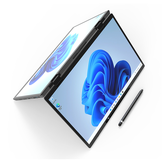 2026 Brand New Laptop 14inch+14inch Touchscreen Intel I5-1240P High Configuration Computer 32GB 1TB SSD Foldable Business Laptop