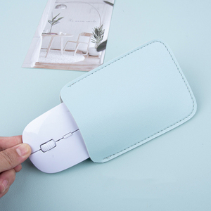 Étui de protection en cuir PU pour souris Apple Magic Mouse 2 1, sac de rangement anti-rayures, <span class=keywords><strong>pochette</strong></span> de voyage 13x10cm - Product Image 2