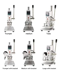Machine de gaufrage électrique pour cuir, appareil à graver à chaud, impression de logos de marques sur bois