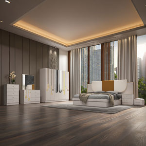 Set Completo di Mobili per Camera da <span class=keywords><strong>Letto</strong></span>, Struttura in Legno, <span class=keywords><strong>Letto</strong></span> Matrimoniale King Size, Arredamento Moderno per Camera da <span class=keywords><strong>Letto</strong></span> - Product Image 3