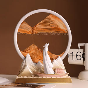 Tonfo créatif coulant sable Art ornement Durable verre artisanat pour <span class=keywords><strong>la</strong></span> maison entrée salon meuble TV armoire à vin noël - Product Image 3
