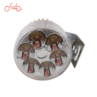 Nouveau feu arrière universel pour moto et véhicule électrique, écran LED, blanc naturel, 8 lentilles, 36W, 12V-80V, garantie 1 an