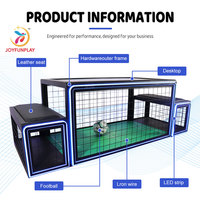 JOY FUNPLAY  Fabrication OEM ODM Banc de jeu de football avec éclairage LED, jeu de football sous table, machine de jeu de football