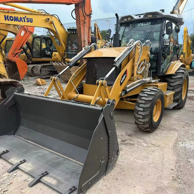 New CAT420F 4x4 Tractor Earth Moving Backhoe Loader with Pump Motor Bearing-4 Wheel Driveloader
