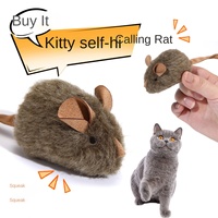 Jouet pour chat, souris qui appelle, induction intelligente, lumière tactile, son, peluche, simulation de petite souris, jouet apaisant pour toutes les saisons