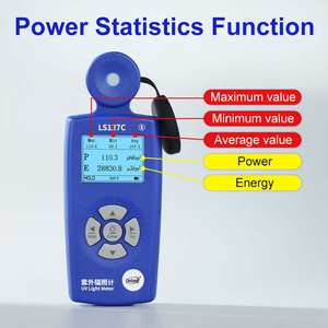 Medidor UVC Premium LS127C 254nm Probador de luz ultravioleta Medidor de intensidad UV Radiómetro - Product Image 6