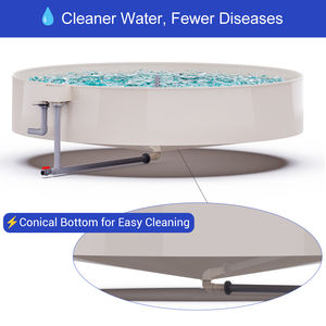 Étang à poissons PP <span class=keywords><strong>de</strong></span> taille personnalisée pour l'aquaculture commerciale terrestre étang à poissons durable pour la pisciculture - Product Image 4