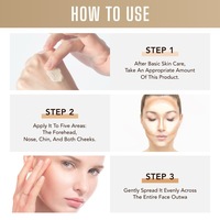 ODM OEM O'CHEAL Fond de teint liquide naturel éclatant, fond de teint pour le visage minimisant les pores, longue tenue, teint uniforme, base de maquillage