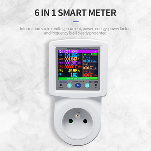 TOMZN Compteur intelligent <span class=keywords><strong>6</strong></span>-en-1 SKW France EU Socket WIFI TUYA Smartlife avec OVP, UVP, OCP, Minuteur, Fonction prépayée et Disjoncteur différentiel - Product Image 3