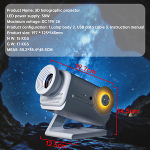 Lampada Notturna con Altoparlante BT, USB, Ecologica, in Plastica, Colore Variabile, Moderna, con Rumore Bianco, Proiettore LED 4K Galassia, per Bambini - Product Image 6