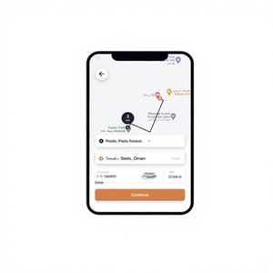 Aplicación Móvil para Reserva de Taxis en Omán: Viajes Rápidos, Reserva Fácil, Pagos Seguros, Rastreo del Conductor en Vivo, Gestión de Viajes - Product Image 1