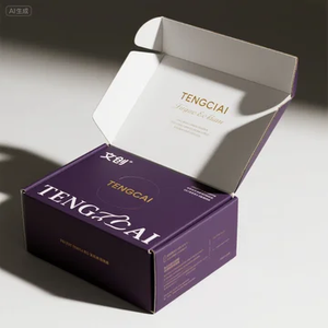 กล่องบรรจุภัณฑ์สำหรับการจัดส่งแบบกำหนดเองพร้อมโลโก้ - กล่องไปรษณีย์กระดาษลูกฟูกที่รีไซเคิลได้ พิมพ์สีเต็มรูปแบบ - Product Image 6