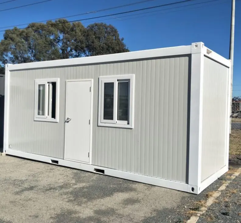 Casa Prefab Fast install Modular Office Container Tiny Home 20ft Mobile Outdoor Cabin Ready to Ship Portable Container Houses