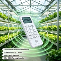 Télécommande sans fil JCXK à 15 touches en plastique ABS pour lampe de culture de plantes, lampe hydroponique, OEM ODM, fourniture d'usine personnalisée