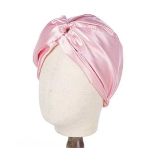 Bonnet de <span class=keywords><strong>nuit</strong></span> en <span class=keywords><strong>satin</strong></span> de soie coloré, véritable <span class=keywords><strong>satin</strong></span> croisé à plusieurs couches avec logo, accessoires, <span class=keywords><strong>turban</strong></span> en <span class=keywords><strong>satin</strong></span> pour femmes, bonnets indiens - Product Image 4