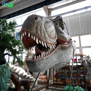 Gecai Animatronic Dinosaur Factory Modèle tête T-<span class=keywords><strong>rex</strong></span> animatronique grande taille à vendre - Product Image 3