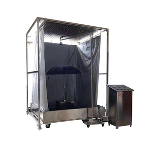 Machine de test de résistance à la pluie pour parapluies et imperméables, testeur d'étanchéité à la pluie - Product Image 1