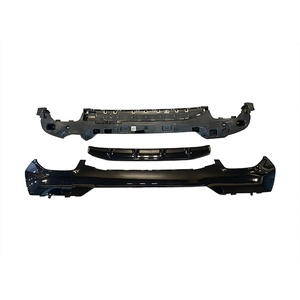 Diffusore Posteriore Stile M-Performance M Sport per <span class=keywords><strong>BMW</strong></span> <span class=keywords><strong>Serie</strong></span> <span class=keywords><strong>4</strong></span> G22 Coupé 2021+ Accessori Paraurti in PP Nero Lucido Upgrade - Product Image 1
