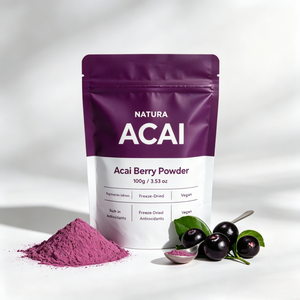 Bebida de Jugo de Fruta Natural, Polvo Instantáneo de <span class=keywords><strong>Acaiberry</strong></span>, Fruta de Acai, Polvo de Acai Berry - Product Image 1