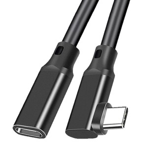 Pengqiao Type-C สายต่อขยาย 20Gbps ความเร็วสูง 8K โปรเจคเตอร์อะแดปเตอร์มุมขวาสำหรับ VR แล็ปท็อปแท็บเล็ตโปรเจคเตอร์ - Product Image 5