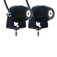 Nouvelle Grille Modifiée 12V Bleue à Haute Intensité 4W LED pour Voiture, Accessoire de Phare de Jour en Aluminium, Étanche IP65, Large
