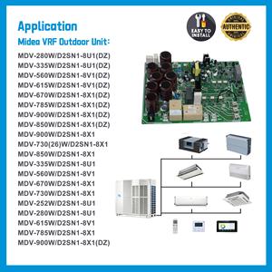 Module Inverter VRF Midea 17122300002357 avec carte de commande d'alimentation IPM Infineon V-COM335-SMB-A pour unité extérieure de climatiseur - Product Image 4